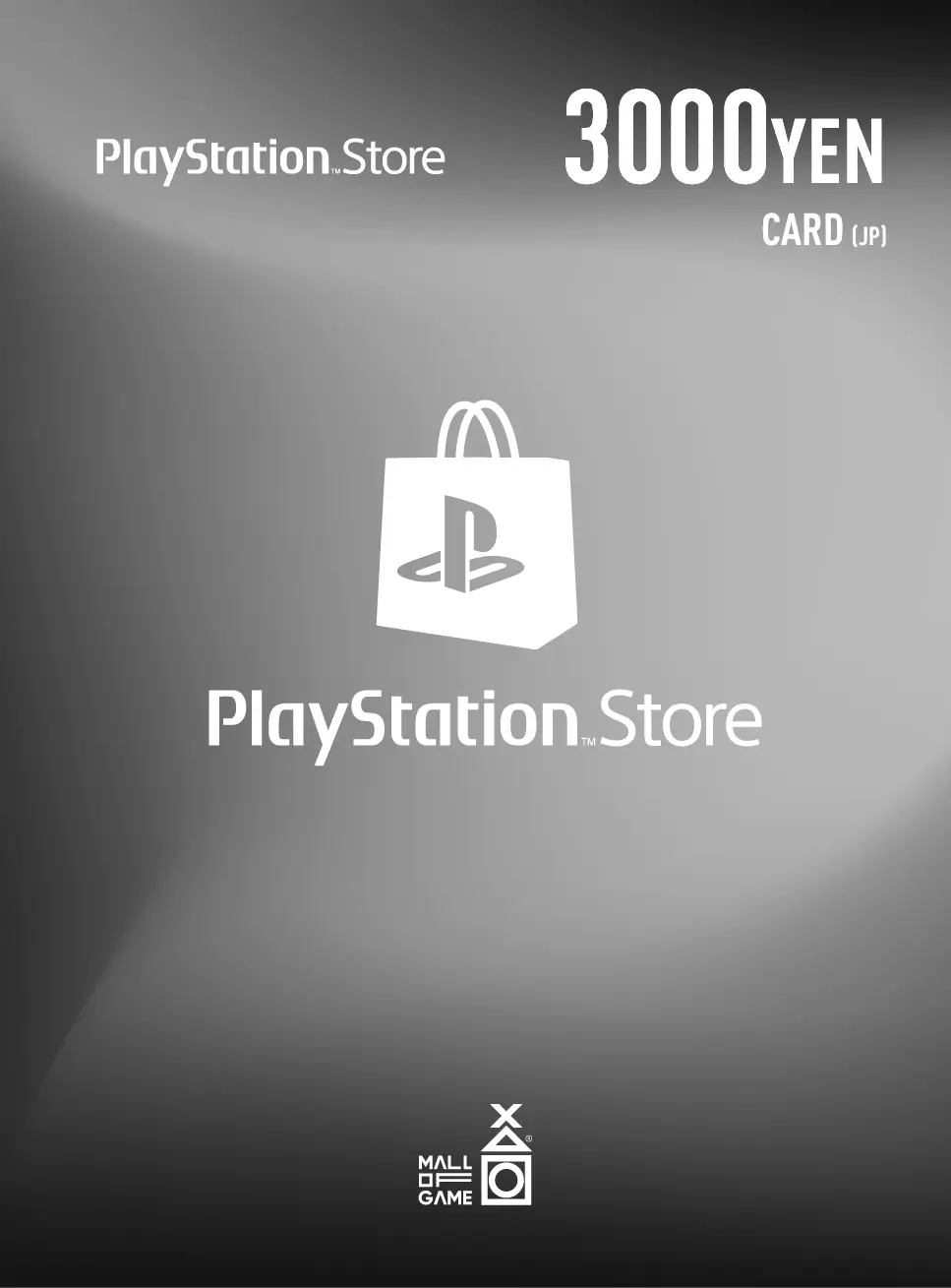 PlayStation™Store 3,000YEN Gift Cards (JP)